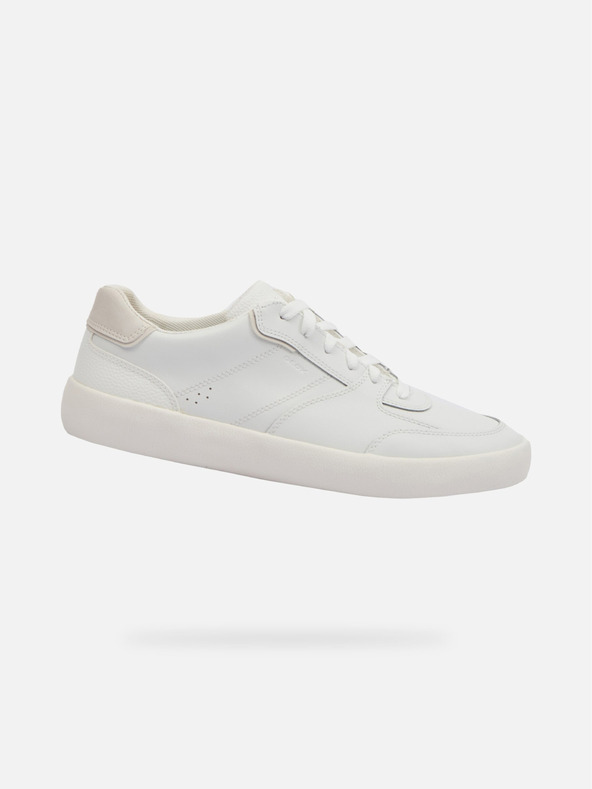 Geox Weiße Herren Geox Affile Turnschuhe