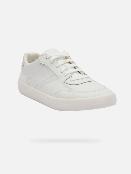 Geox Weiße Herren Geox Affile Turnschuhe