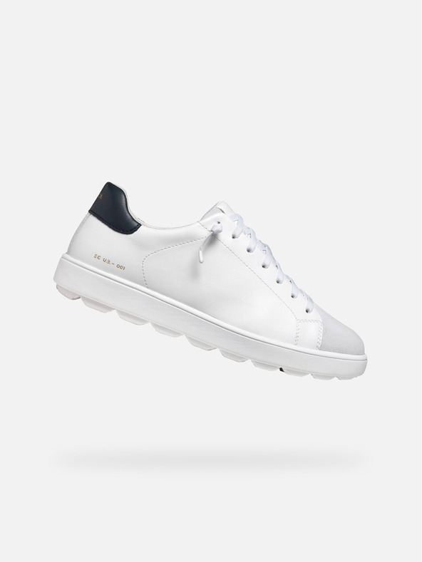 Geox Weiße Herren Geox Spherica ECUB-1 Turnschuhe