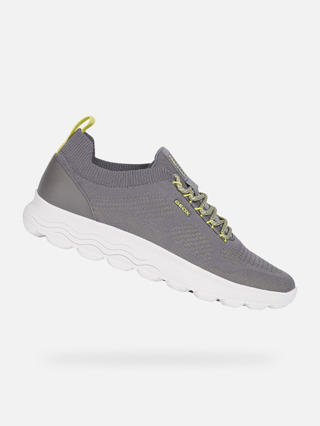 Geox Dunkelgraue Herren Geox Spherica Turnschuhe