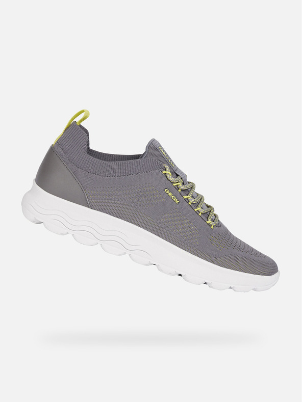 Geox Dunkelgraue Herren Geox Spherica Turnschuhe