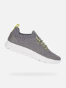 Geox Dunkelgraue Herren Geox Spherica Turnschuhe