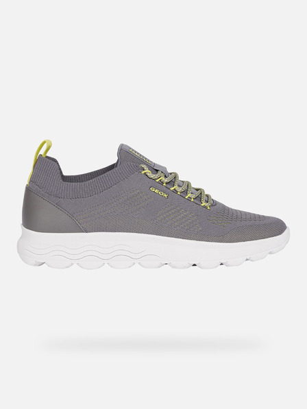 Geox Dunkelgraue Herren Geox Spherica Turnschuhe