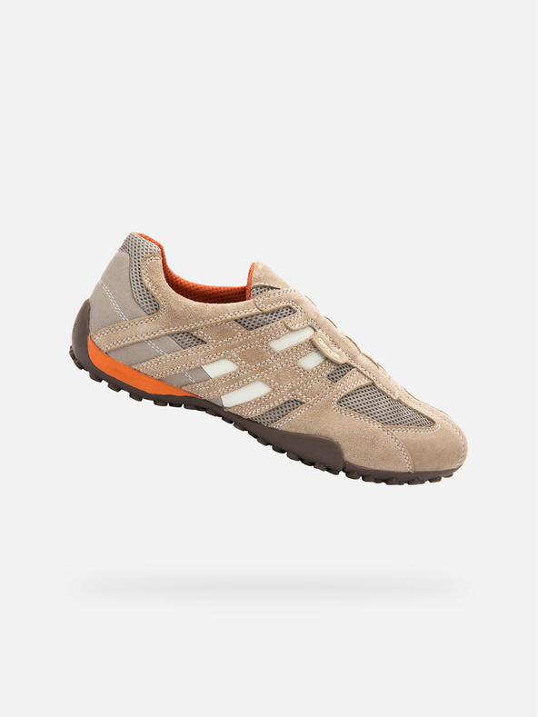 Geox Beige Herren Geox Snake Turnschuhe
