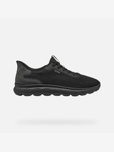Geox Schwarze Herren-Turnschuhe Geox Spherica Plus