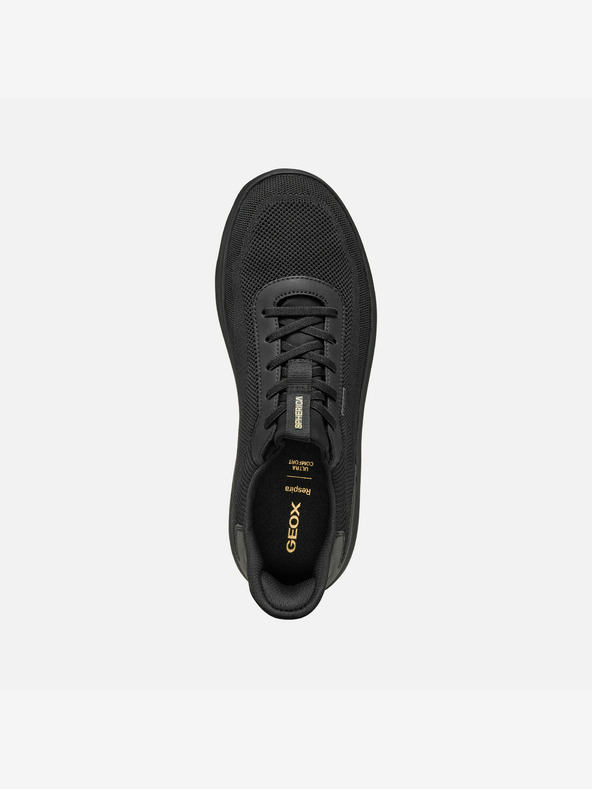 Geox Schwarze Herren-Turnschuhe Geox Spherica Plus
