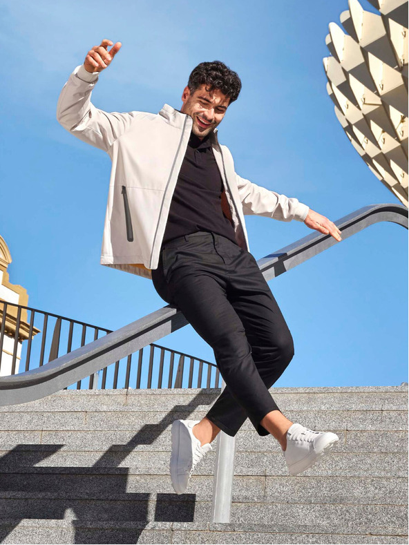 Geox Weiße Herren Geox Spherica ECUB-1 Turnschuhe