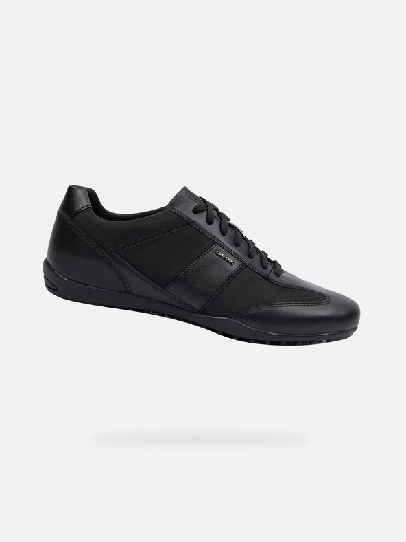 Geox Schwarze Herren Geox Wells Turnschuhe