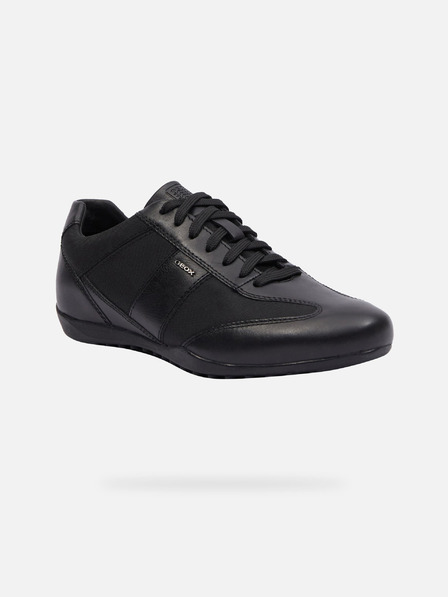 Geox Schwarze Herren Geox Wells Turnschuhe