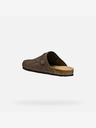 Geox Dunkelbraune Herren Geox Sandale Ghita Hausschuhe