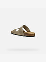 Geox Hellgraue Herren Geox Ghita Pantoffeln