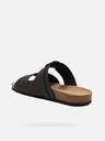 Geox Schwarze Herren-Slipper Geox Ghita