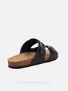 Geox Schwarze Herren-Slipper Geox Ghita