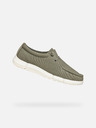 Geox Hellgraue Herren Geox Adacter Halbschuhe