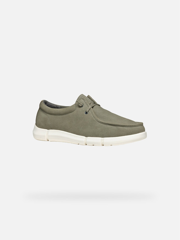 Geox Hellgraue Herren Geox Adacter Halbschuhe