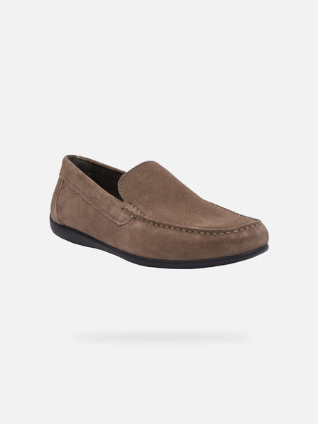 Geox Hellgraue Herren Geox Ascanio Halbschuhe