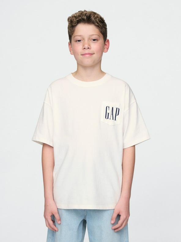 GAP Jungen-T-Shirt mit Pocket-Logo GAP