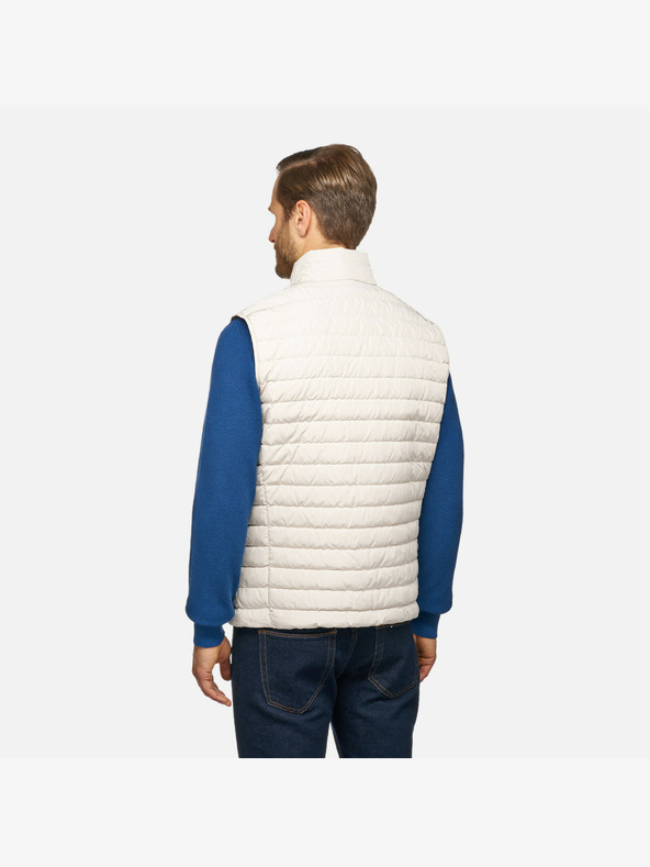 Geox Creme Herren Geox Warrens Weste