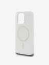 Guess Guess IML Glitter Ring MagSafe Back Cover für iPhone 16 Pro Max Transparent