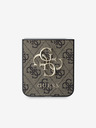 Guess Guess PU 4G Metall-Logo-Hülle für Samsung Galaxy Z Flip 6 Braun