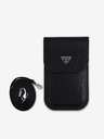 Guess Guess PU Grained Triangle Logo Handytasche Schwarz