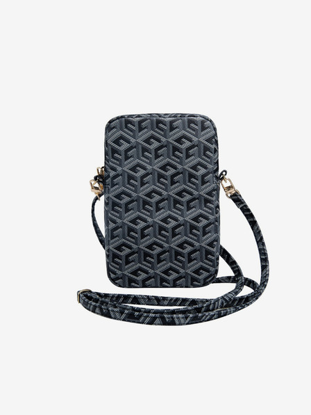 Guess Guess PU G Cube Handytasche mit Reissverschluss Schwarz