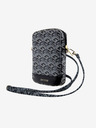 Guess Guess PU G Cube Handytasche mit Reissverschluss Schwarz