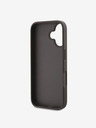Guess Guess PU 4G Stripe Schutzhülle für iPhone 16 Braun