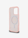 Guess Guess IML Glitter Ring MagSafe Schutzhülle für iPhone 16 Pro Pink