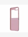 Guess PC/TPU Glitter Flakes Metal Logo Backcase for Samsung Galaxy Z Flip 5 Pink Phone Case