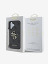 Guess Guess PU 4G Metall-Logo-Rückseite für iPhone 16 Plus Grau