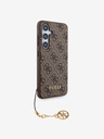 Guess Guess 4G Charm Schutzhülle für Samsung Galaxy S24 Braun