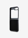 Guess Guess PC/TPU Glitter Flakes Metall Logo Back Cover für Samsung Galaxy Z Flip 6 Schwarz