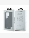 Karl Lagerfeld Karl Lagerfeld PU Saffiano Metall-Logo und Rahmen Backcover für Samsung Galaxy S25 Ultra Schwarz