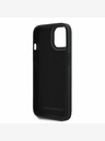 Karl Lagerfeld Karl Lagerfeld 3D Rubber Glitter Logo Back Cover für iPhone 13 Schwarz