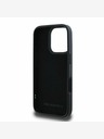 Karl Lagerfeld Karl Lagerfeld 3D Rubber Double Heads Back Cover für iPhone 16 Pro Max Schwarz