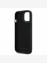 Karl Lagerfeld Karl Lagerfeld 3D-Gummi-Glitzer-Logo-Rückseite für iPhone 14 Schwarz