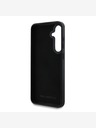 Karl Lagerfeld Karl Lagerfeld 3D Gummi Karl und Choupette Rückendeckel für Samsung Galaxy S24 FE Schwarz