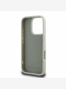 Karl Lagerfeld Karl Lagerfeld 3D Rubber Double Heads Back Cover für iPhone 16 Pro Max Beige