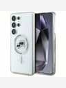 Karl Lagerfeld Karl Lagerfeld IML K&CH Heads MagSafe Back Cover für Samsung Galaxy S25 Ultra Transparent
