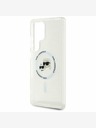 Karl Lagerfeld Karl Lagerfeld IML K&CH Heads MagSafe Back Cover für Samsung Galaxy S25 Ultra Transparent