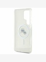 Karl Lagerfeld Karl Lagerfeld IML K&CH Heads MagSafe Back Cover für Samsung Galaxy S25 Ultra Transparent