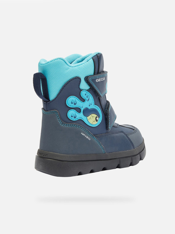 Geox Blaue Jungen-Stiefeletten Geox Willaboo AB