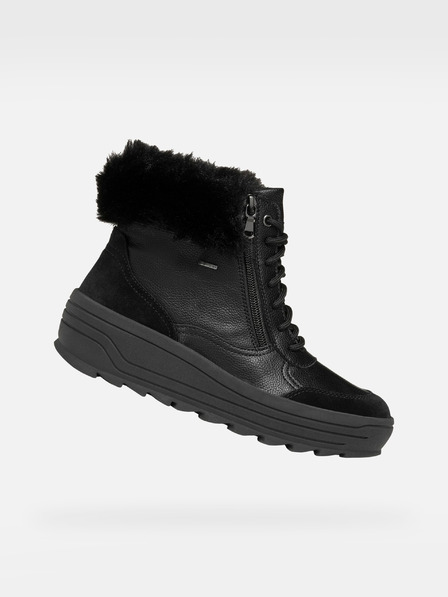Geox Schwarz Damen Geox Milleiny Abx Stiefelette