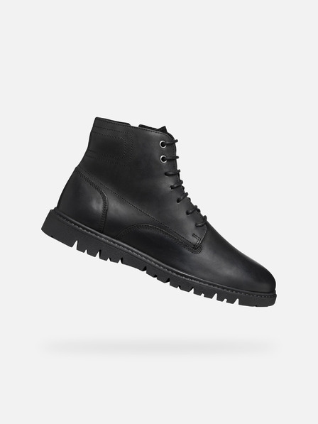Geox Schwarz Herren Stiefeletten Geox Ghiacciaio