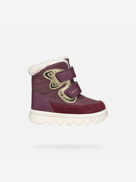 Geox Burgundy Mädchen Winterschuhe Geox Willaboo B A