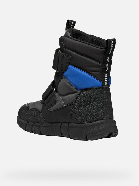 Geox Graue Jungen-Stiefeletten Geox Flexyper B Abx