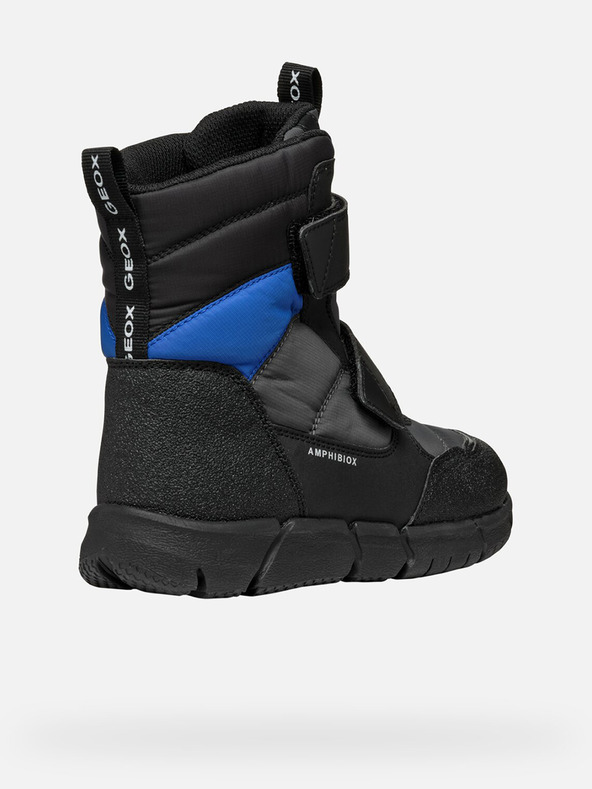 Geox Graue Jungen-Stiefeletten Geox Flexyper B Abx