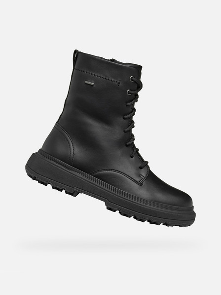 Geox Schwarze Damen Geox Lamidie + Grip ABX Stiefeletten