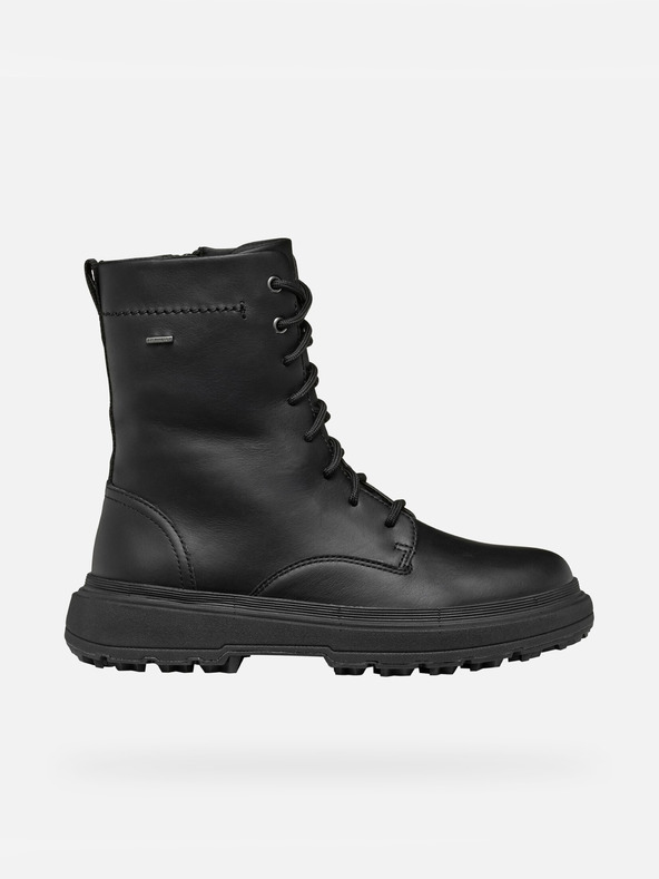 Geox Schwarze Damen Geox Lamidie + Grip ABX Stiefeletten
